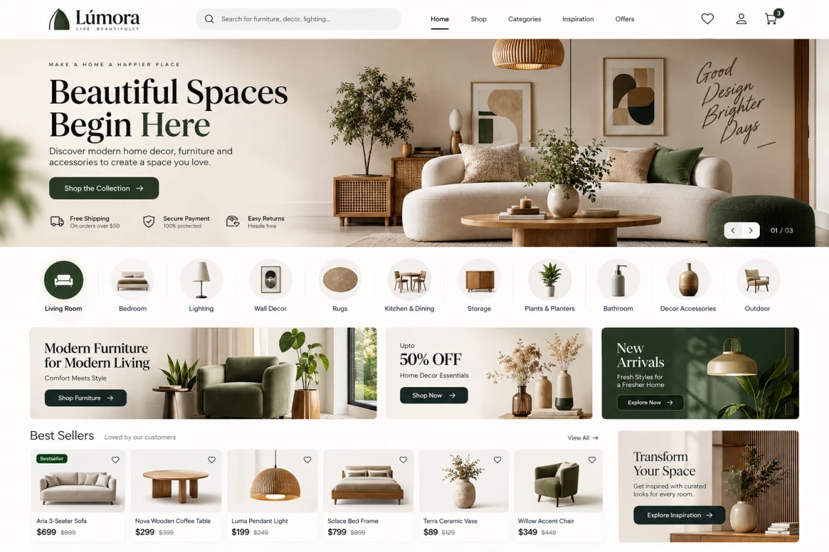 Furniture store
