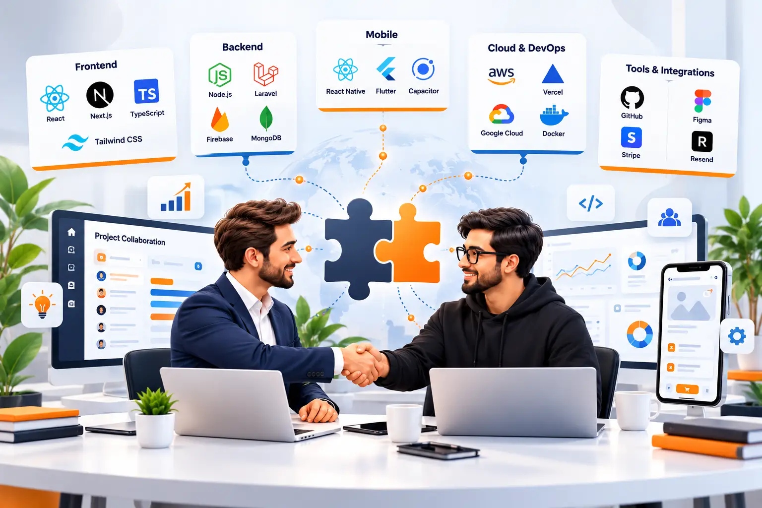 Partnership co-build workspace